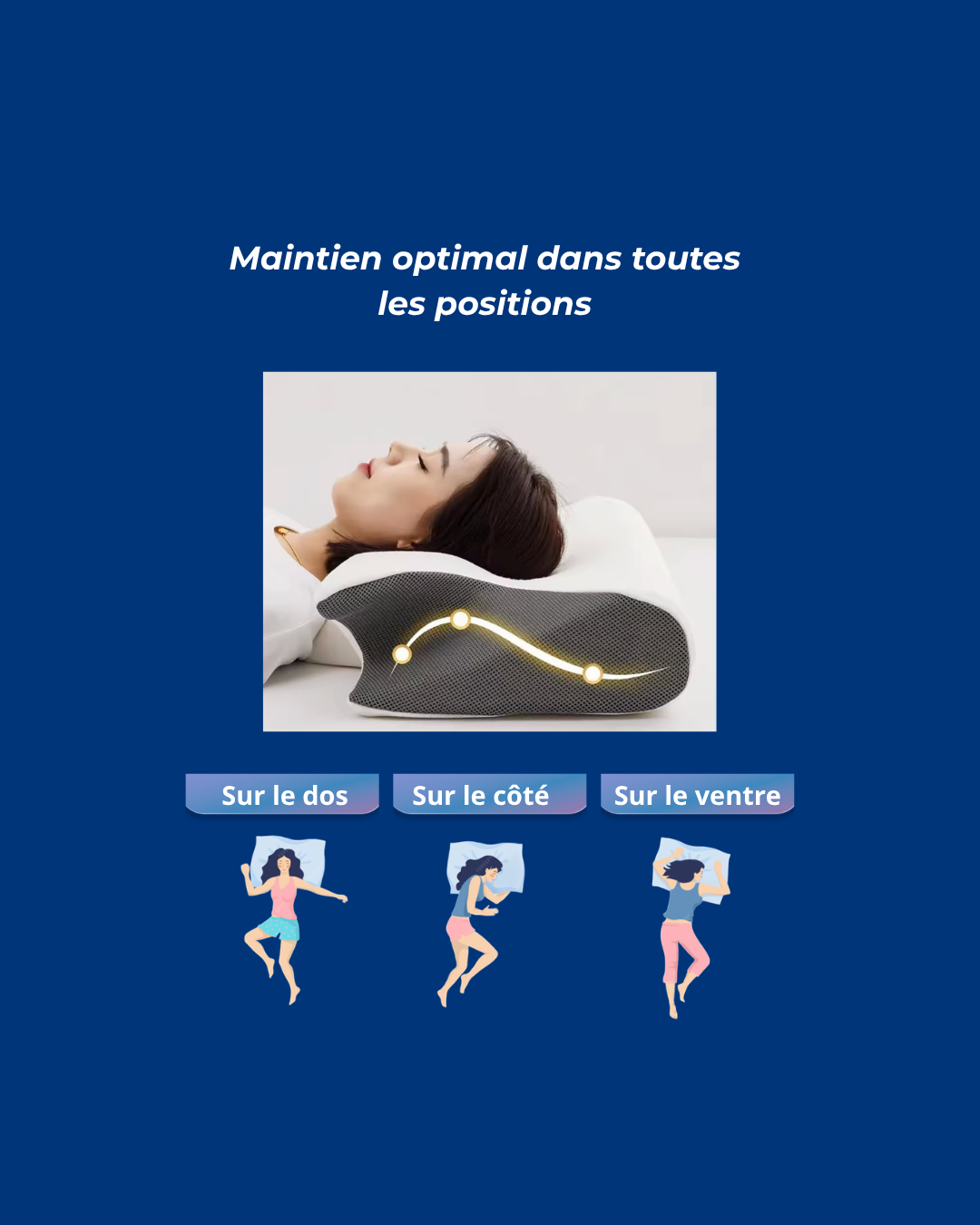 Oreiller cervical | Someilia
